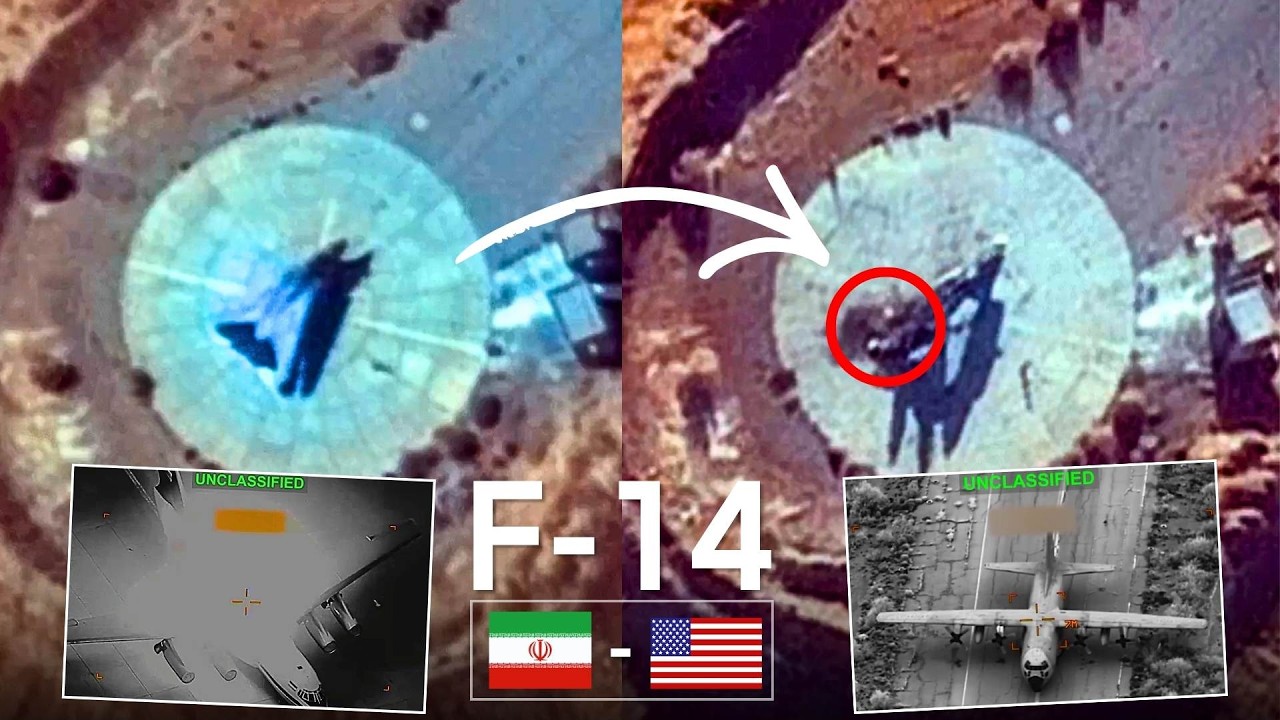 Bombarder des F-14 au sol : le symbole parfait des frappes 