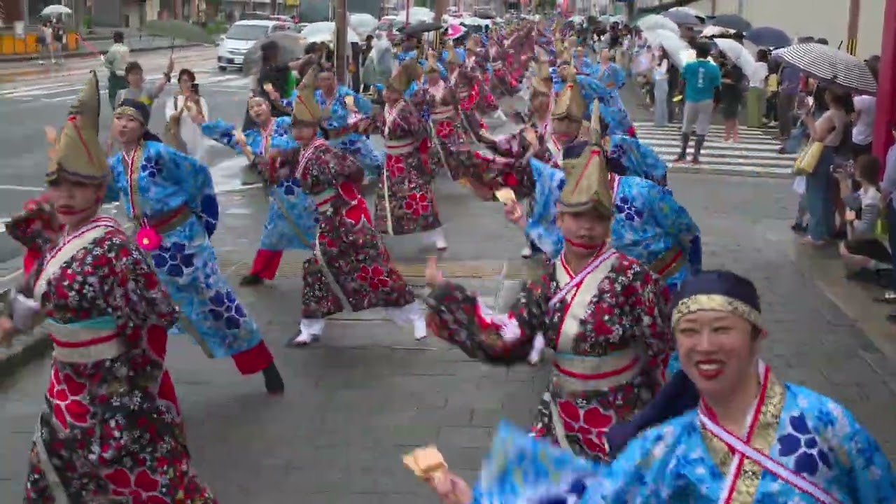 十人十彩　2025高知よさこい祭り 本祭２日目  上町競演場 【4K60P】1533～ 2025 08 11