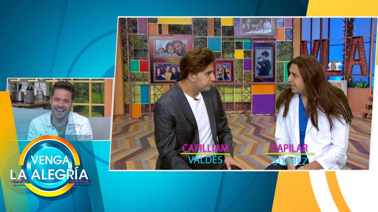 ¡William Valdés y el trato a su perrito se reflejaron en Los Bloopers del Capi! | Venga La Alegría