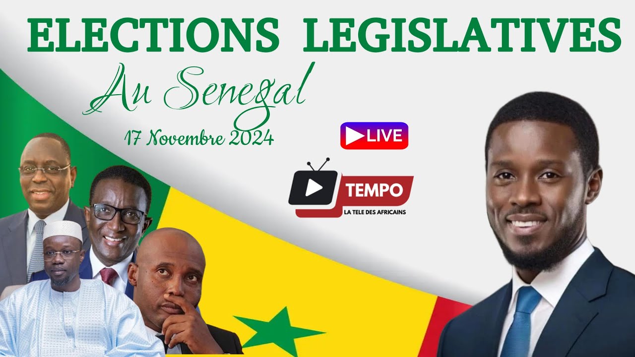 Senegal:Elections Legislatives Anticipes 17 Nov 2024