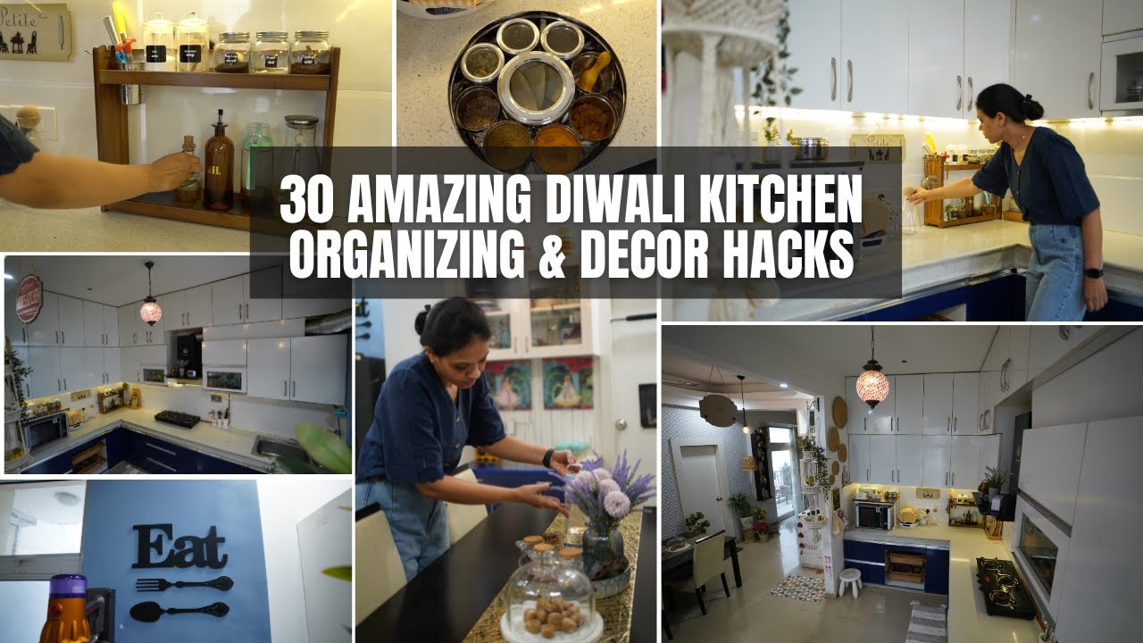 30 Amazing Tried & Tested Diwali Kitchen Organization Hacks For You | Last Minute Diwali decor Ideas