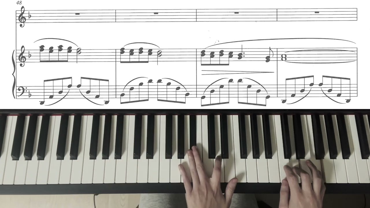Walking In The Air ~ The Snowman Theme (with choir melody) | with Piano Score