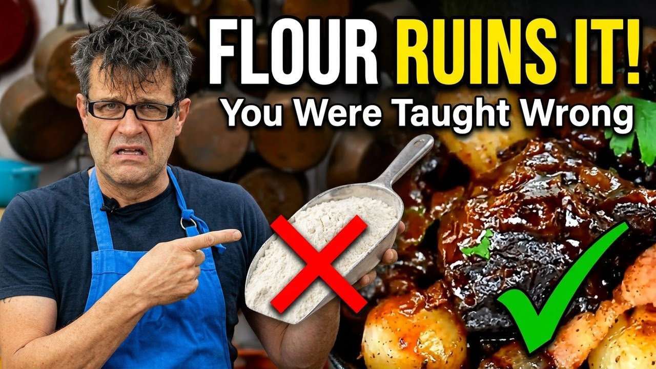 Why Flour Ruins Beef Bourguignon |You Were Taught This Wrong
