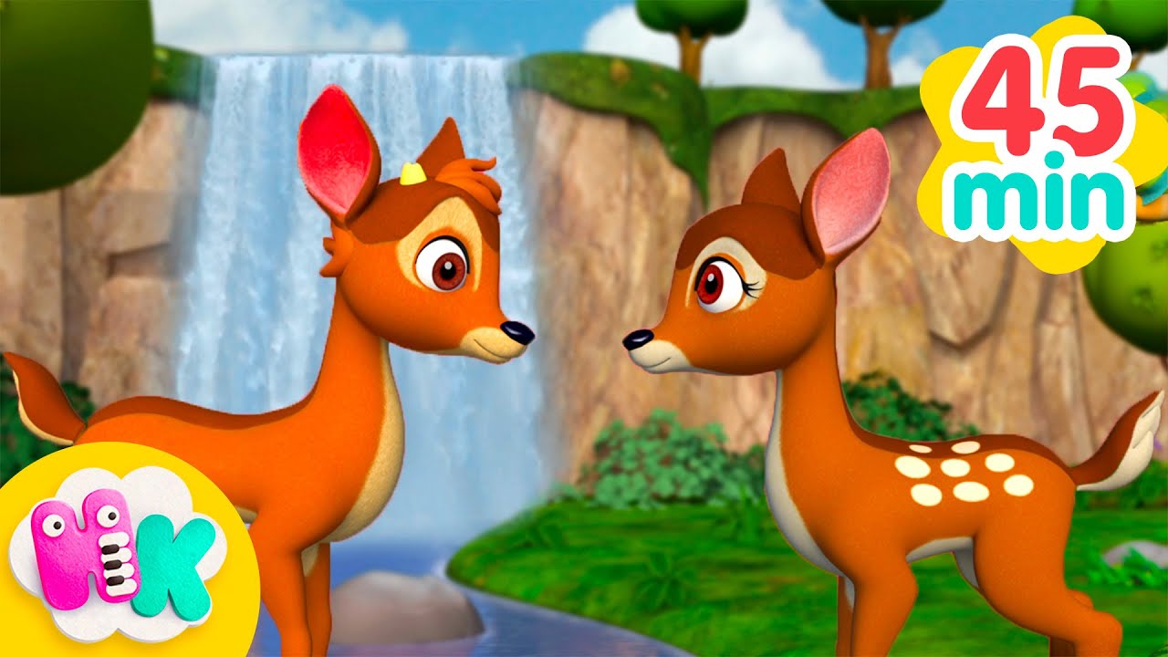 À la claire fontaine | HeyKids Chansons pour Enfants | Animaj Kids
