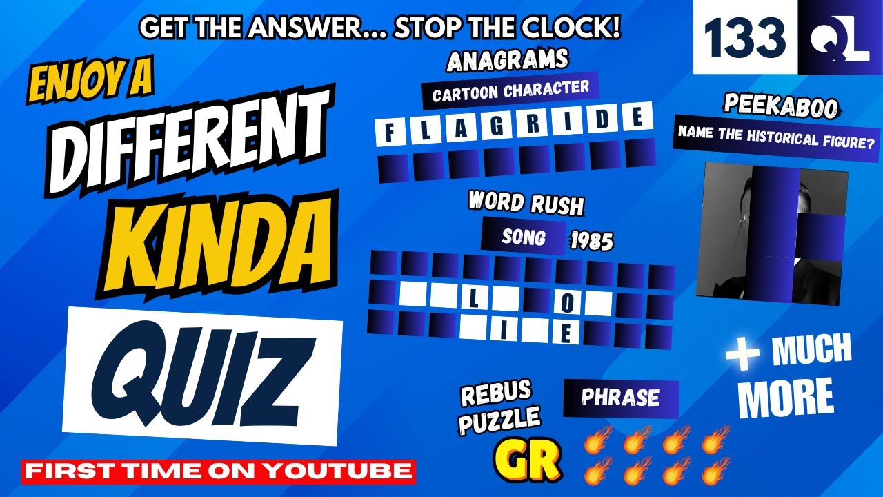 The ULTIMATE Quiz Challenge. HARD General Knowledge Test. New YouTube Games