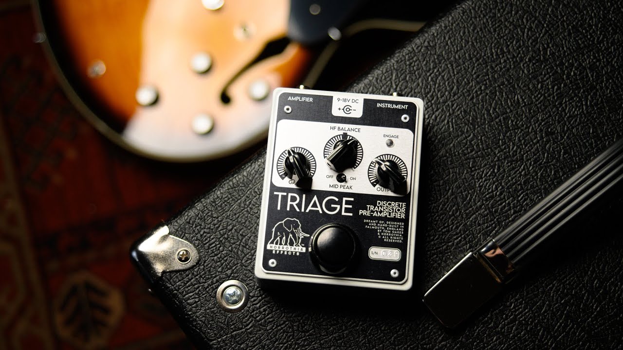 Un super PREAMP venu d'Angleterre | Horrothia Triage