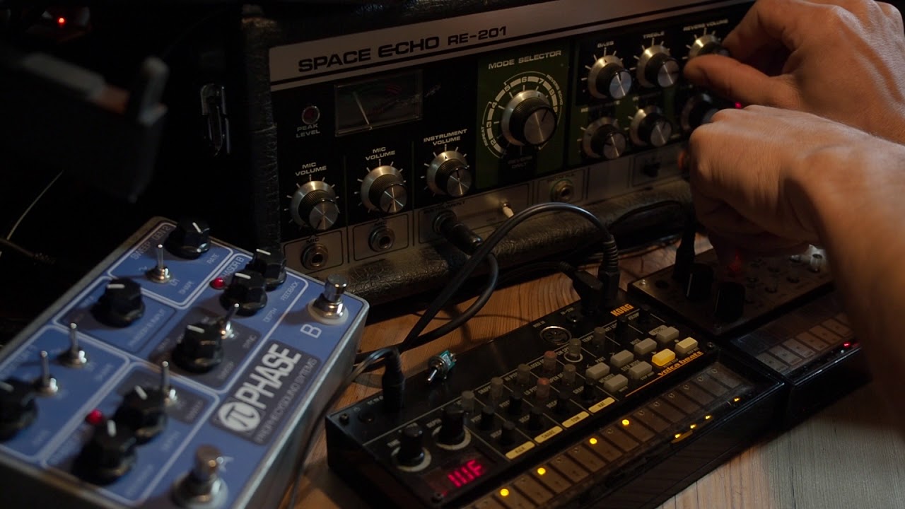 Luss - Dub Techno Session #9 Volca Beats | Volca Keys | Pi Phase | Space Echo