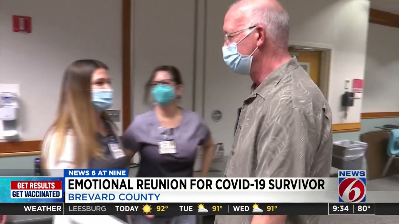 WKMG News 6 &ndash; Emotional Reunion for COVID-19 Survivor