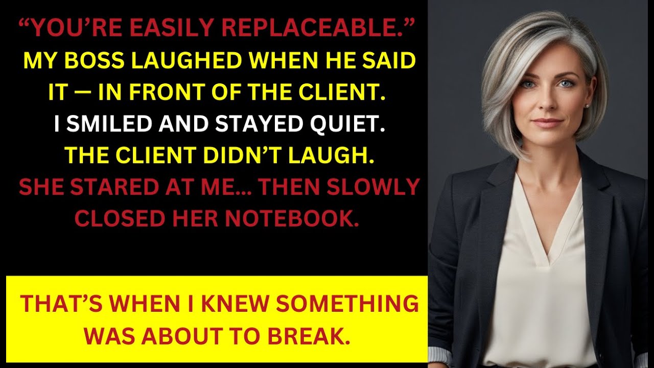 My Boss Said I Was Easily Replaceable — The Client Didn't Agree