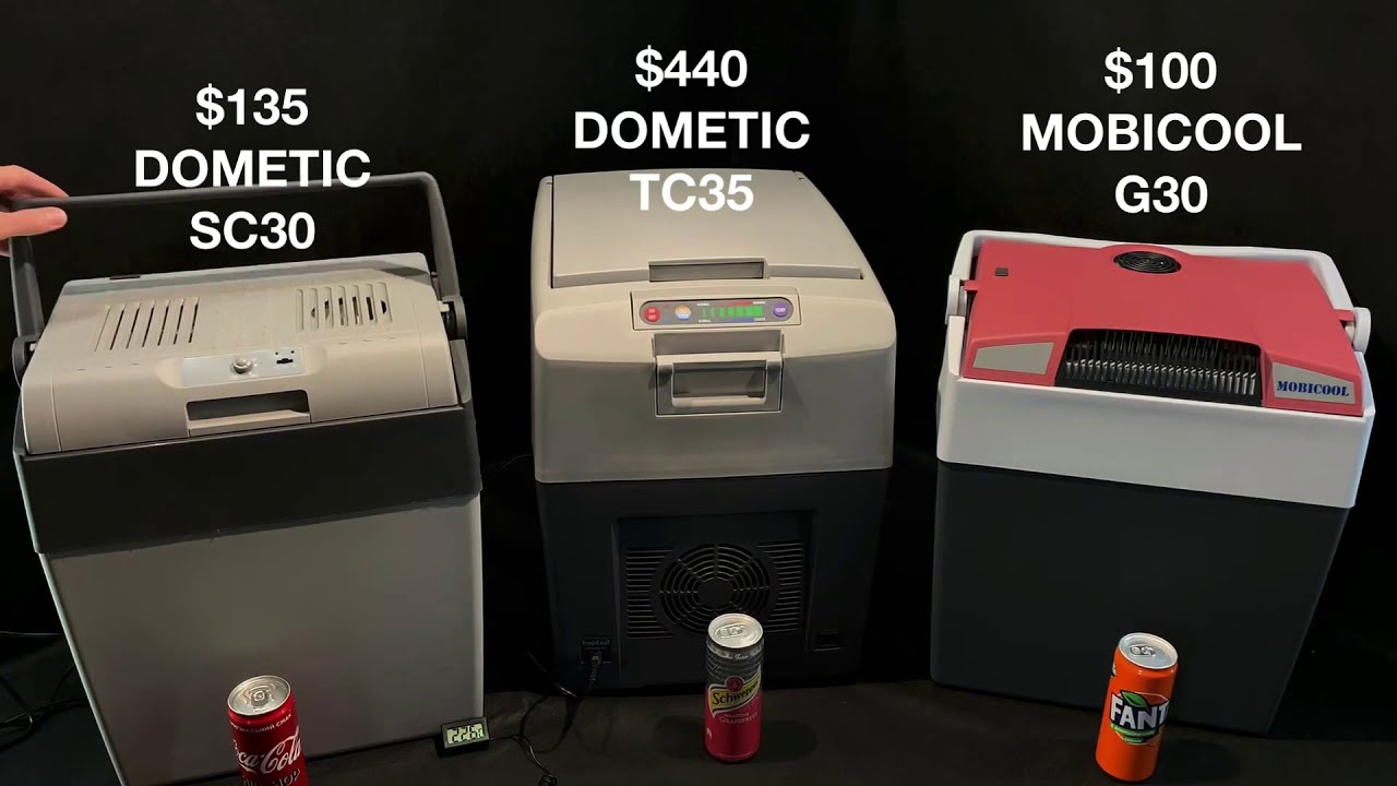 Тестирование кулеров Dometic TC35, SC30, Mobicool G30