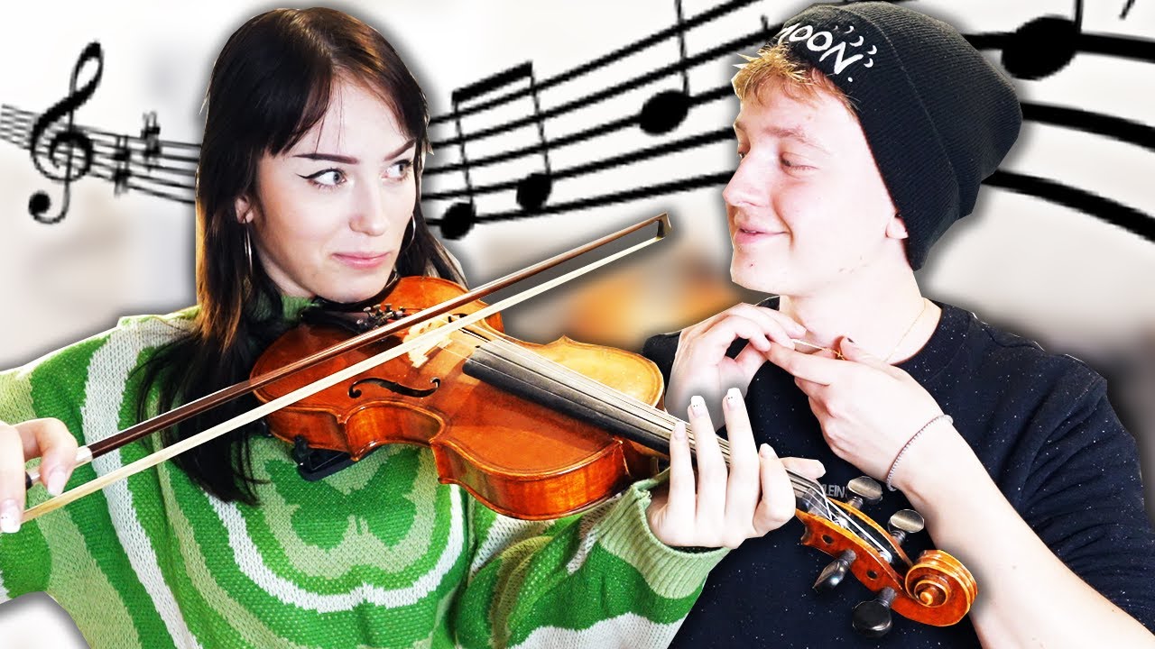 Učím Nudličku Hrať na HUSLE a prekvapila ma....