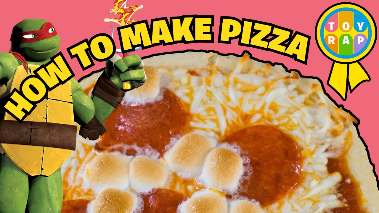 How to Make Pizza Ninja Turtle Style: Pepperoni and Marshmallow by ToyRap