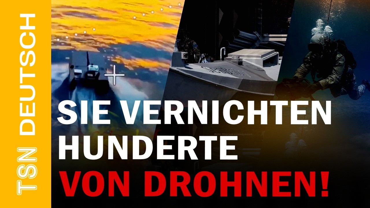 „SKORLUPA“ IST NUR EINE KOPIE! Ukrainische Marines zerstören Hunderte russischer Drohnen!