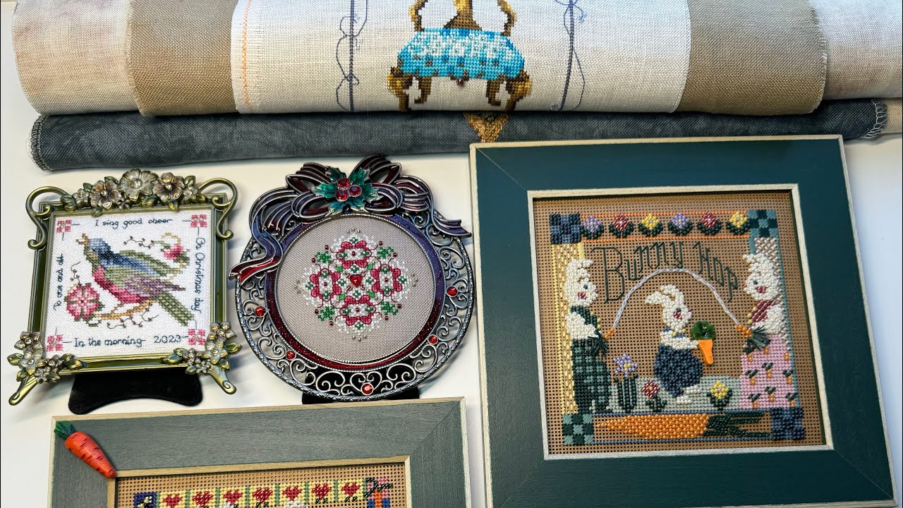 9. Вишивальні підсумки 2023. My  Cross Stitched FFP 2023.