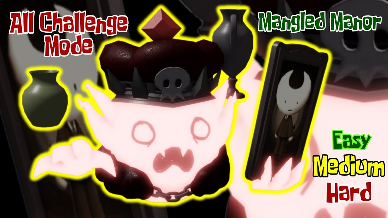 ALL MANGLED MANOR in SOLO and DUO (Roblox Tower Heroes) Halloween Event 2024