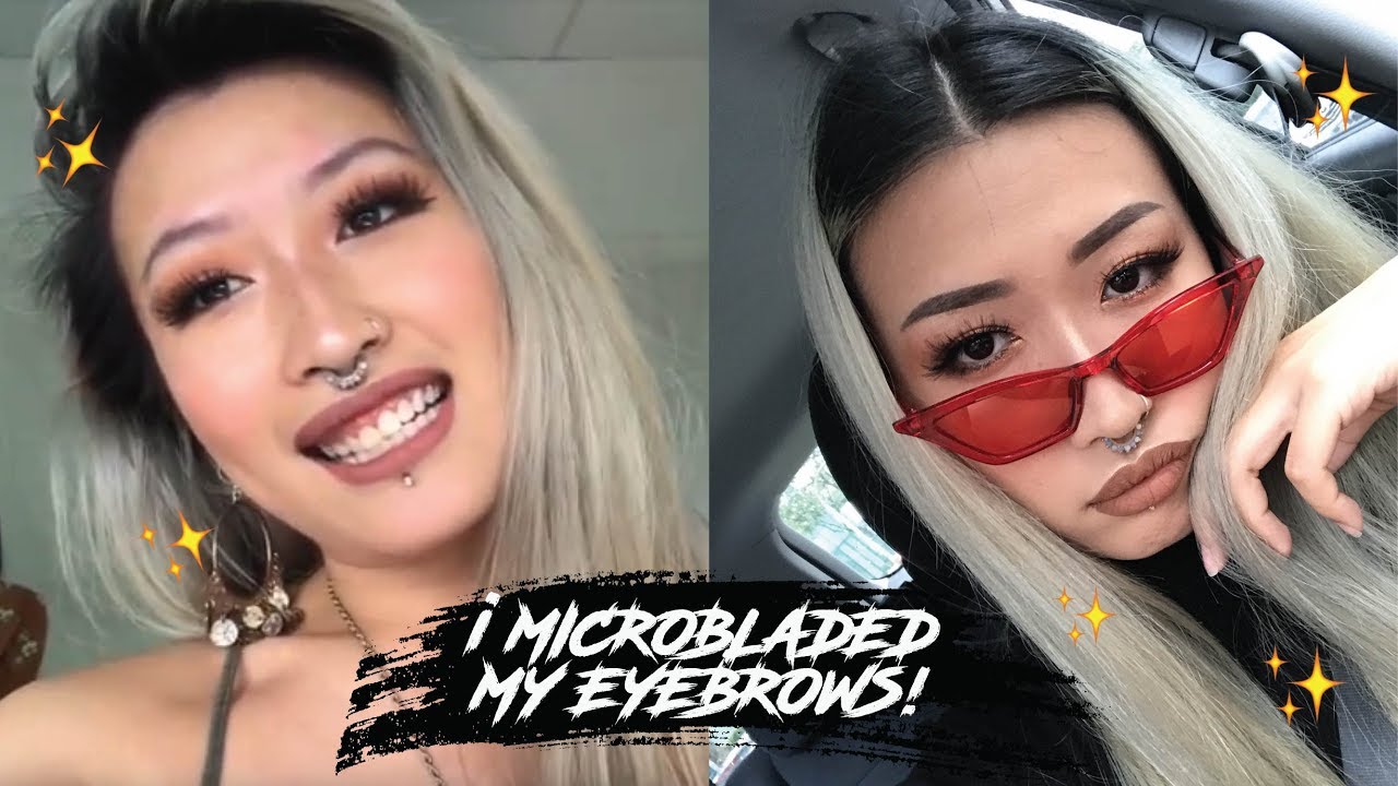 I Microbladed My Eyebrows?! | @thenictionary
