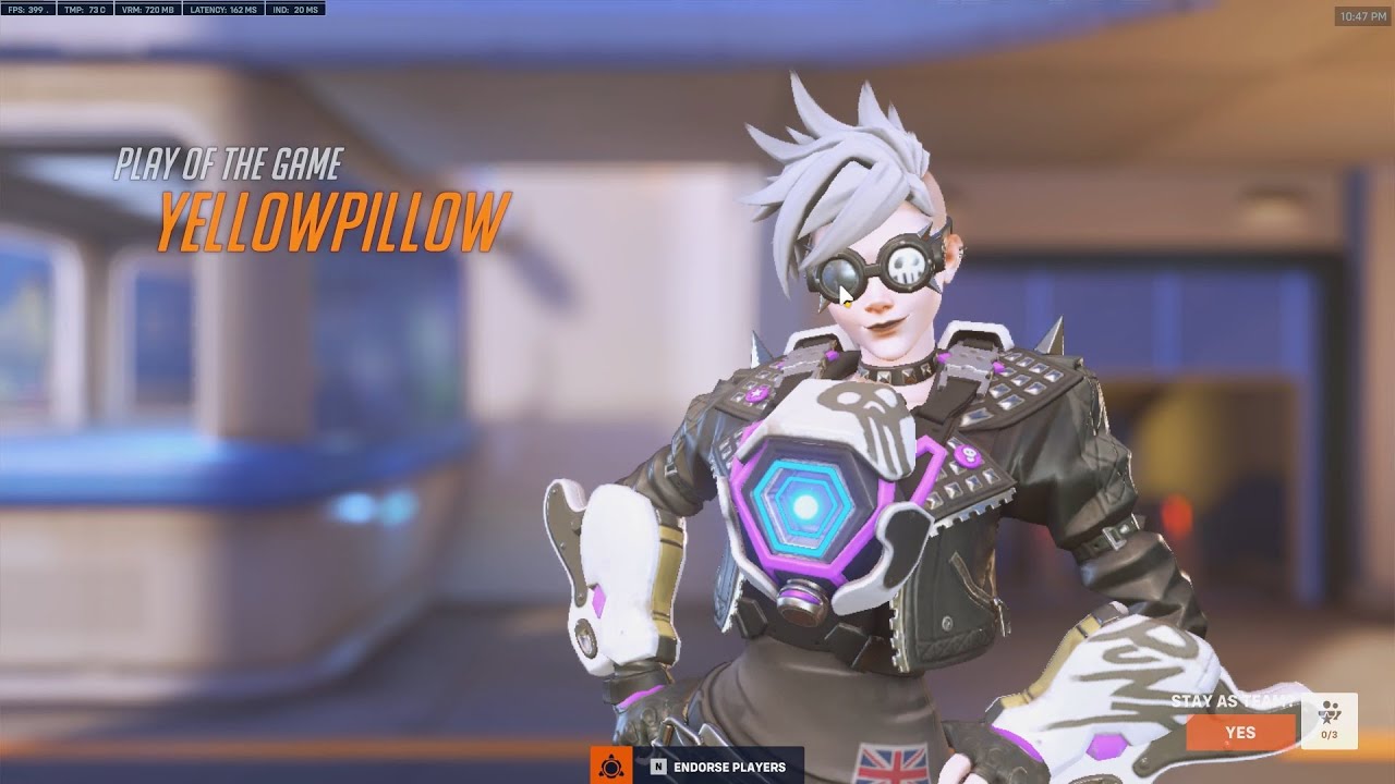 POTG! COLOURHEX TRACER OVERWATCH 2 SEASON 8 TOP 500 GAMEPLAY