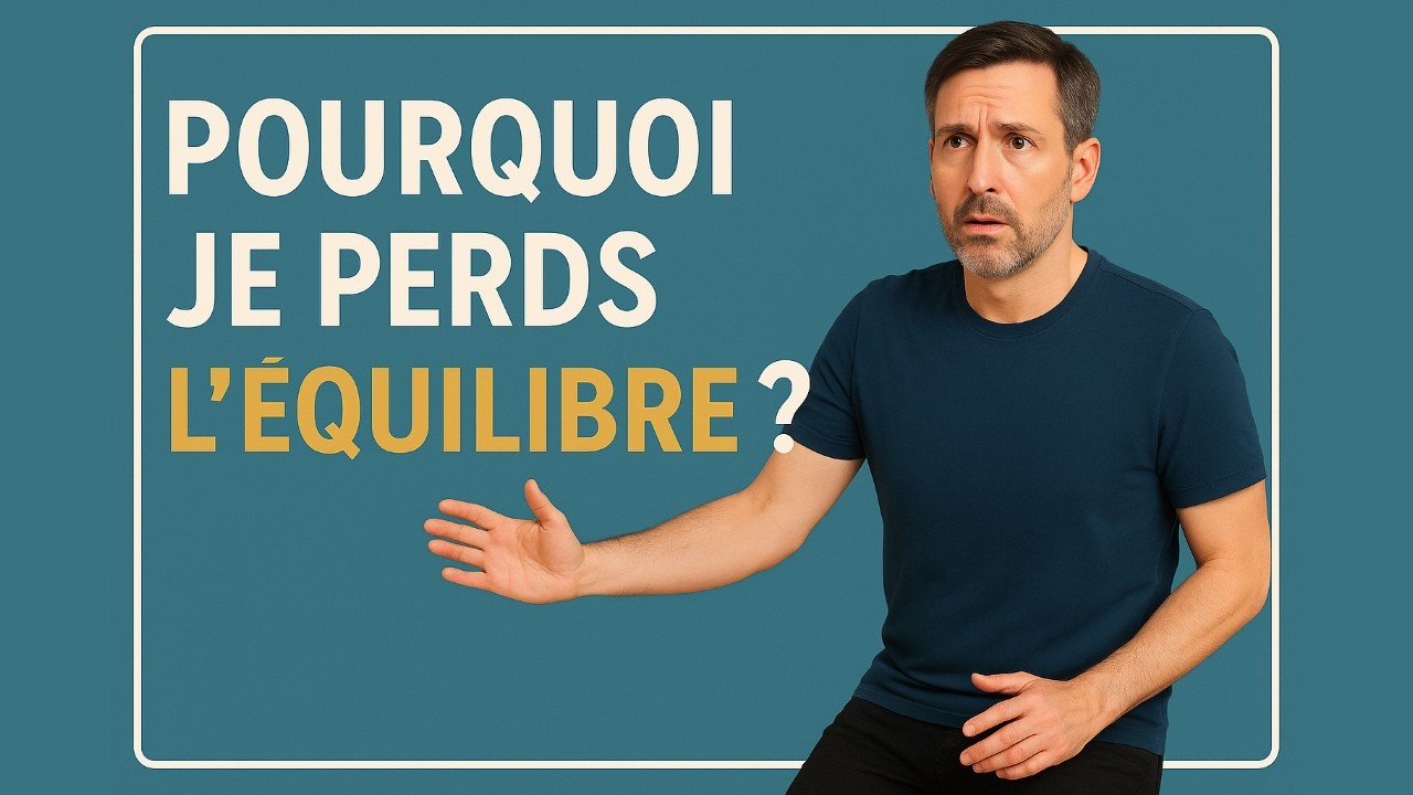 Pourquoi je perds l'équilibre ? Comment reconnaître les premiers signes d'ataxie.
