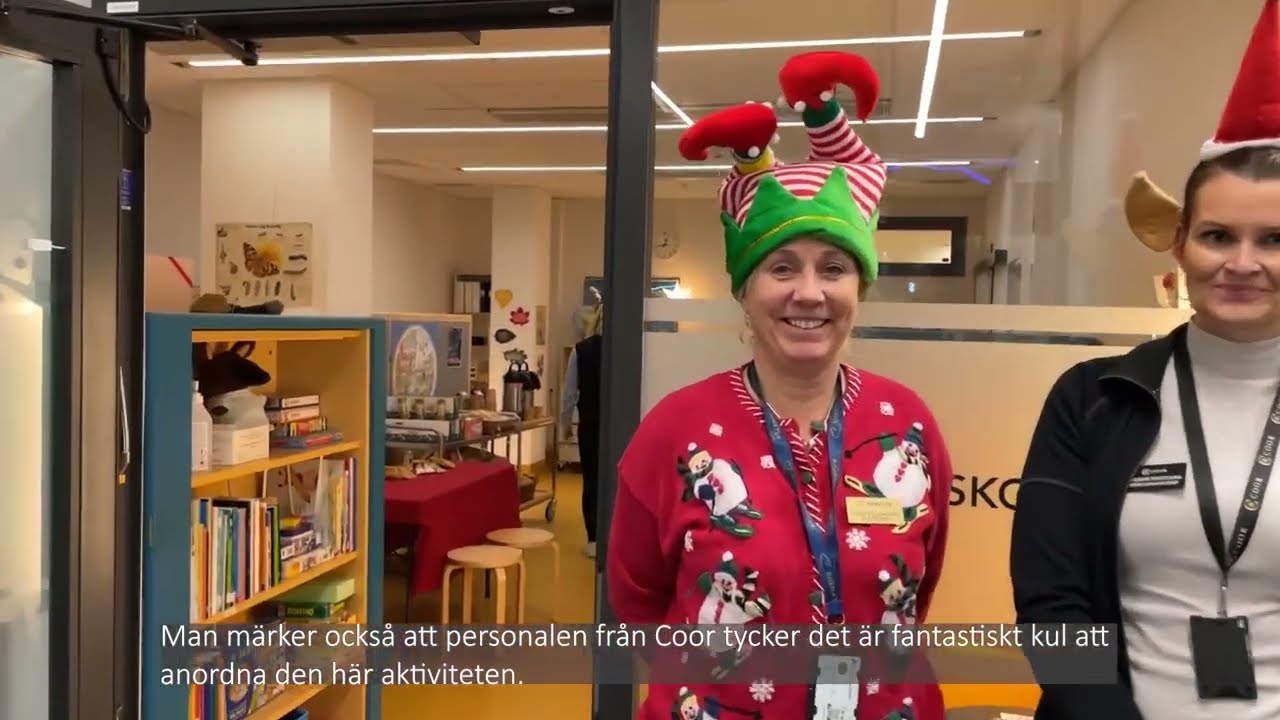 Tomtetåg på Karolinska Universitetssjukhuset i Solna - 2022