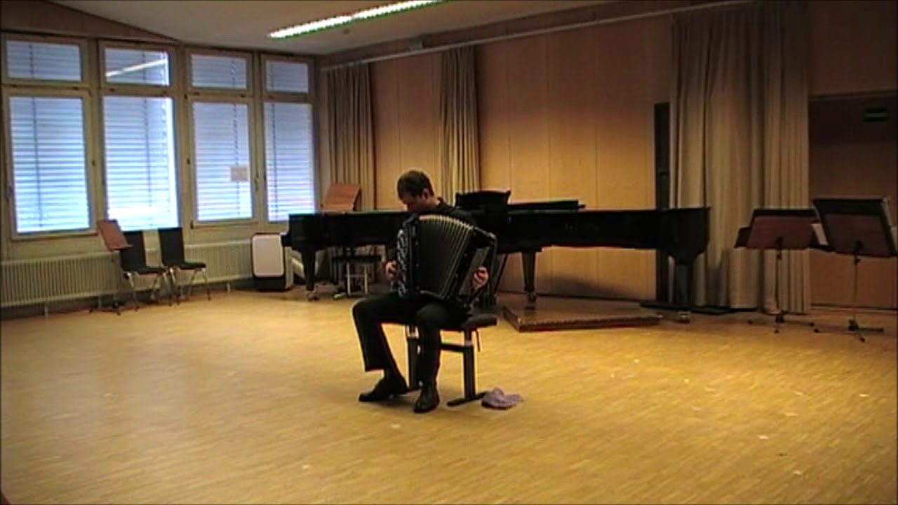 J. S. Bach - The Art of Fugue - Contrapunctus XIV (Jörg Reinhardt, Accordion)