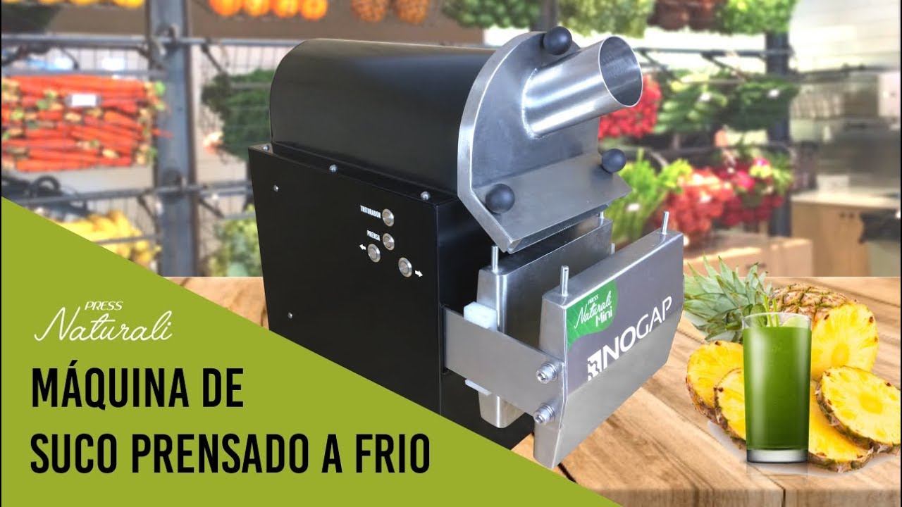 PN Mini - Máquina de Suco Prensado a Frio | NoGap Brasil