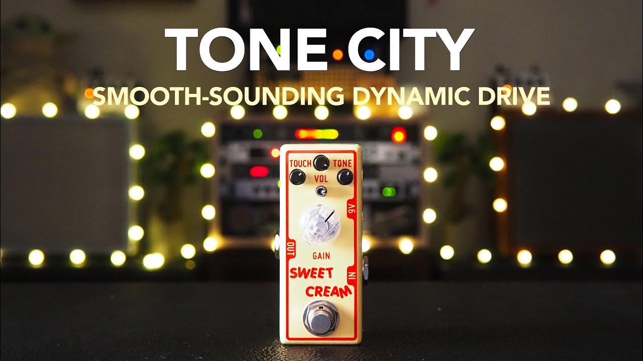 Tone City // Sweet Cream v2025 Transparent Overdrive (Demo)