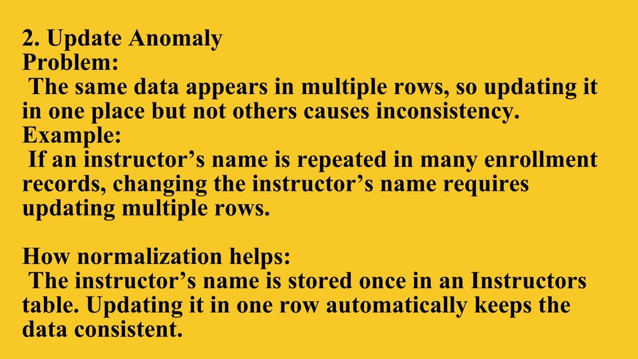 Designing Efficient Databases: Schema, Normalization, and Best Practices| Q1 Oracle L5 P2