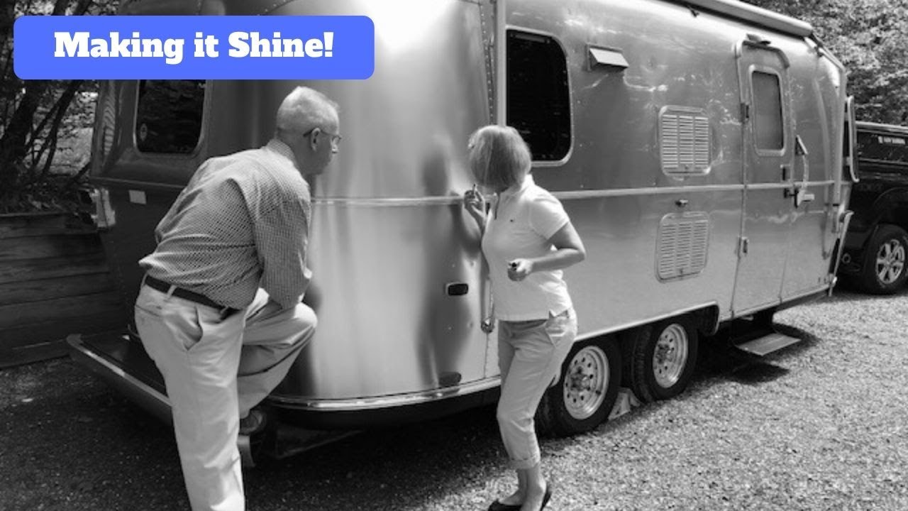 Как мы моем и полируем наш автодом Airstream