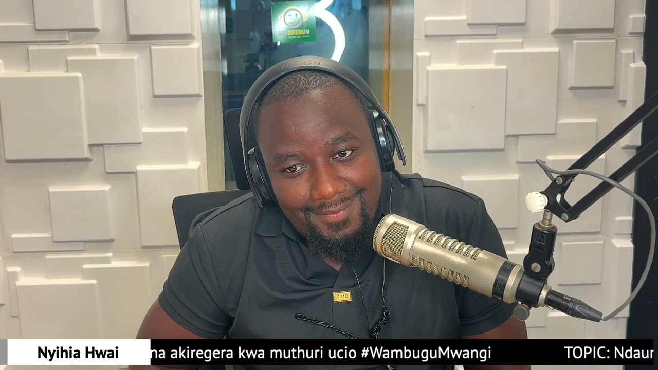 Ndaumire nja wa kihiko, mutumia akirihiria na riu niaregeire kwa Muthuri ucio