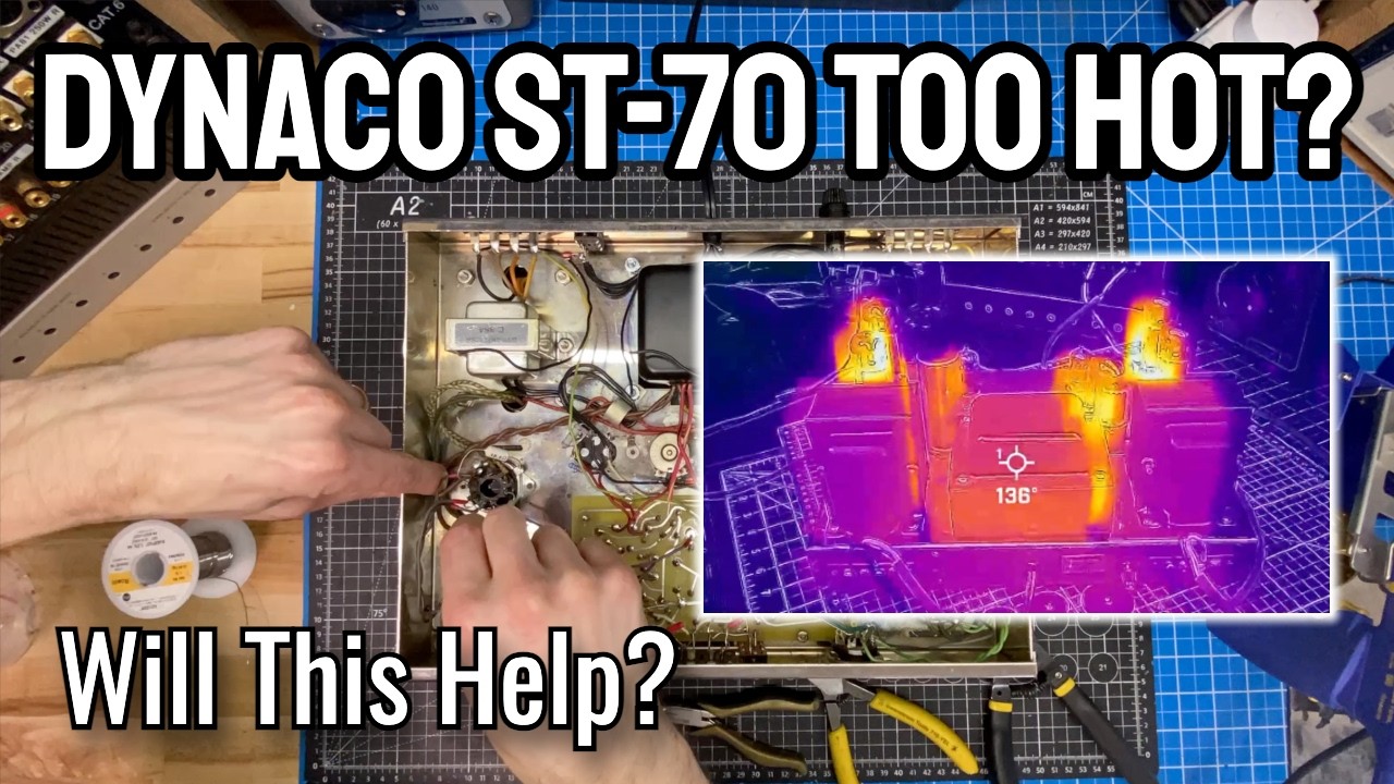 Почему мой Dynaco ST-70 сильно греется? Замена силового трансформатора и тепловые испытания — пом...
