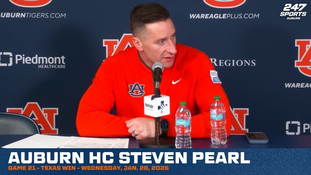 Auburn HC Steven Pearl - Texas Win