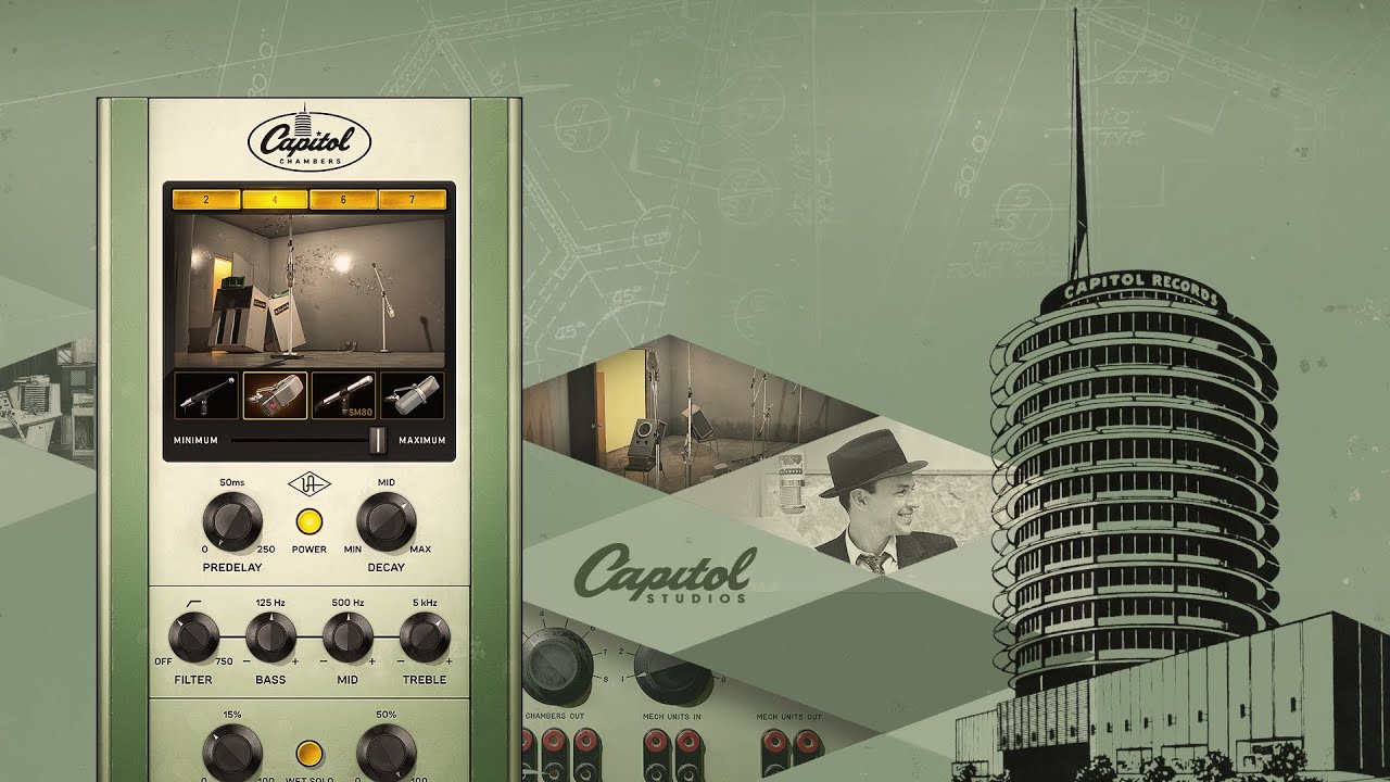 UAD Capitol Chambers. Una reverb IMPECABLE!!