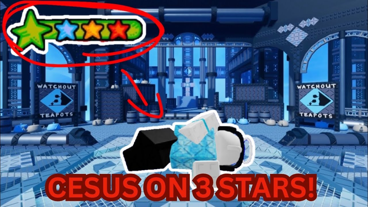 The battle bricks: Cesus 3 stars (easy gachaless strat)
