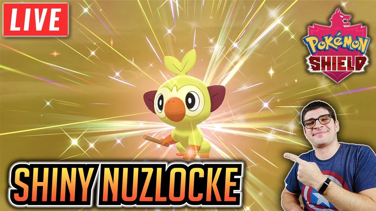 SHIELD SHINYLOCKE! - Pok&eacute;mon Shield Shiny Nuzlocke Playthrough!