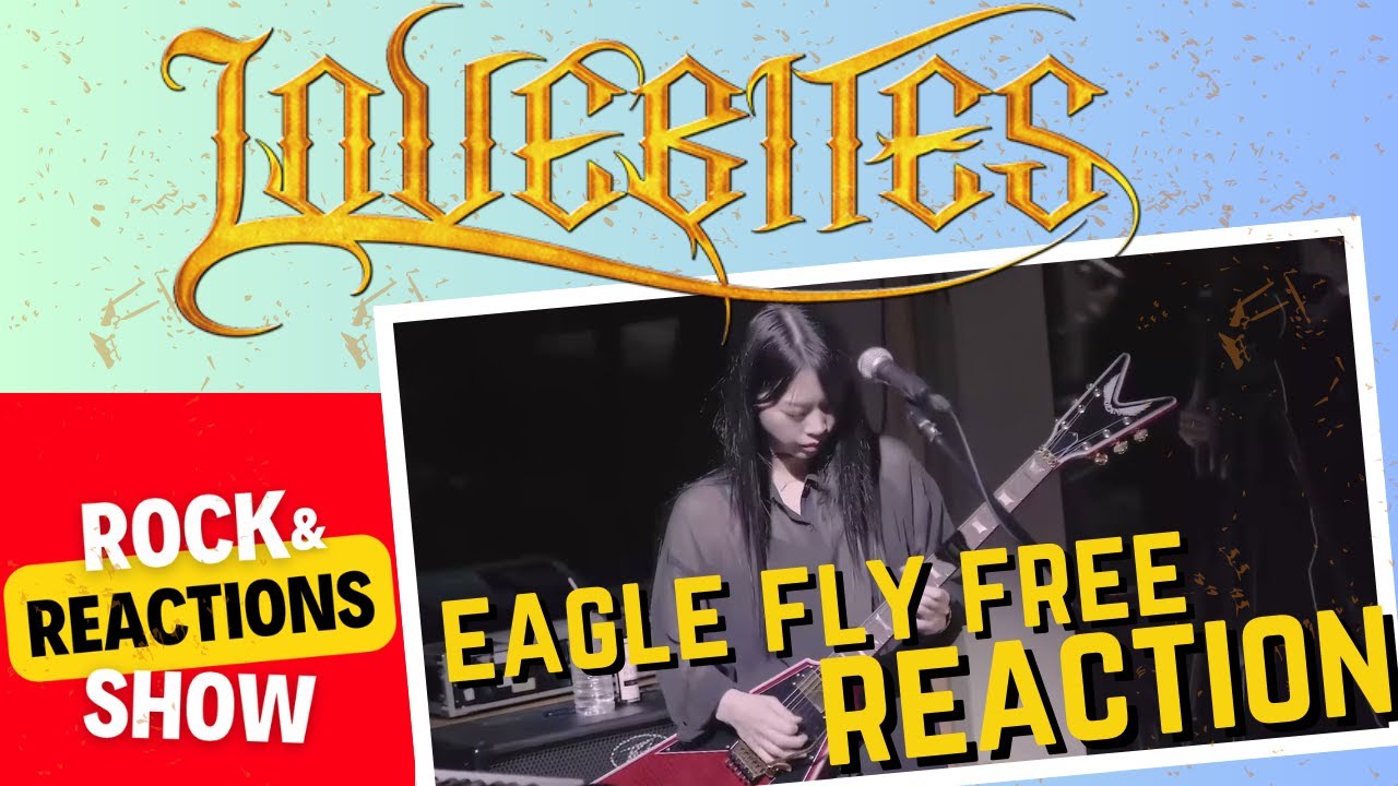 LOVEBITES - Eagle fly free | Reacción | Reaction | Rock and Reactions