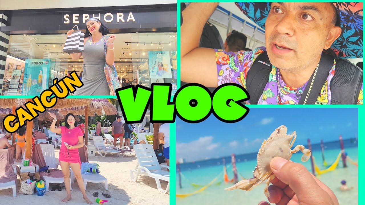 Viaje a Cancún 2023 en Semana Santa - Los Yeyus Vlogs
