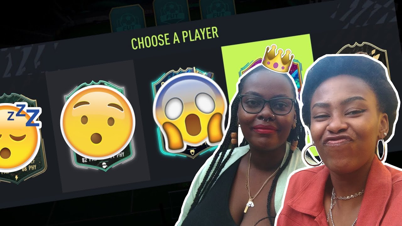 MY SISTER PICKS MY ULTIMATE TEAM DRAFT | FIFA 22