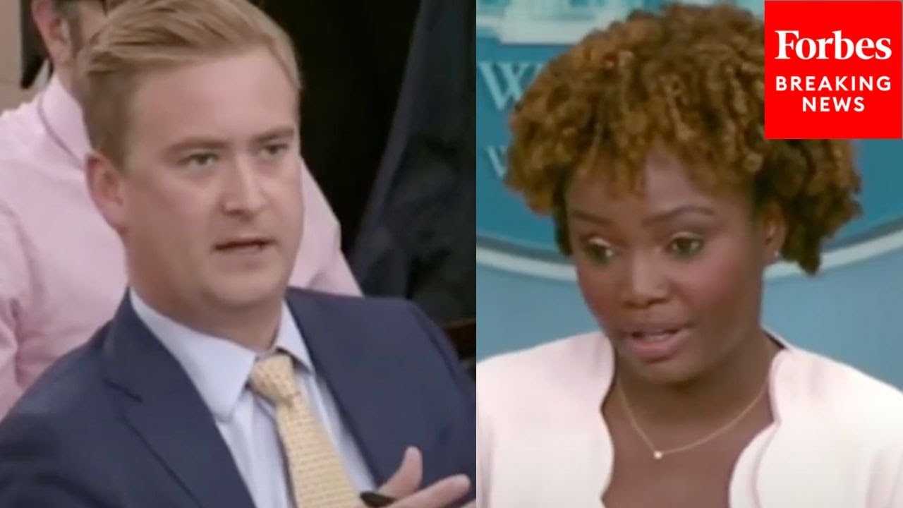 ‘Is This Racist?’: Peter Doocy Grills KJP On Biden Filling Border Wall Gaps In Arizona