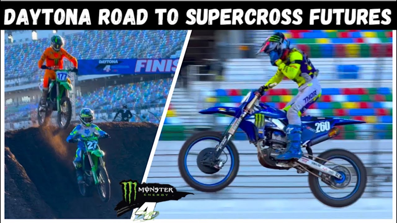 Racing for A Supercross License at Daytona! Ricky Carmichael Amateur SX Road to Futures NATIONAL