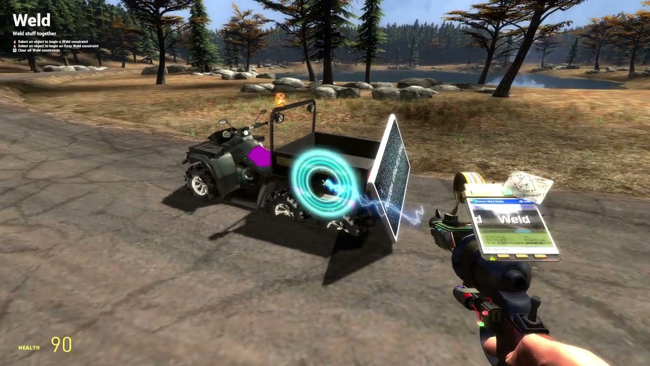 Driving Around The Forest Gmod