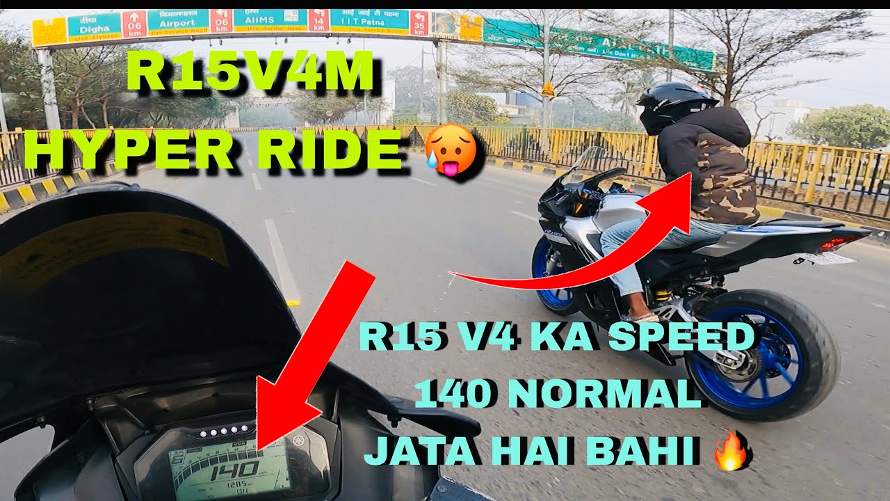 HYPER RIDE R15￼v4 and v4m 🥵 aaj ho gya loss 😱￼#motovlog check out video 😭 #sportsbike Problem￼