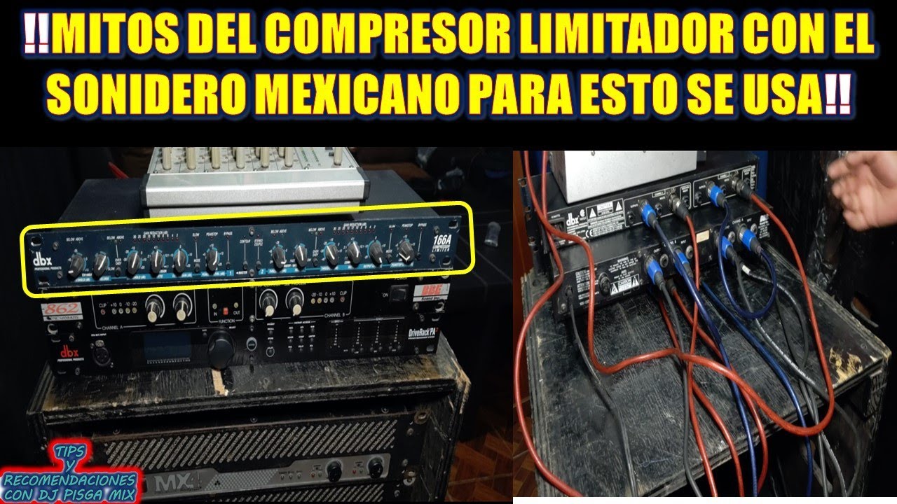 💥ESTO PASA😱CUANDO METES UN COMPRESOR-LIMITADOR🎚️EN TU AUDIO SONIDERO🔊SIN MITOS😁PURA REALIDAD🚩