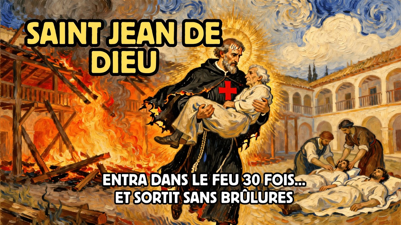 8 Mars - Saint Jean de Dieu: Entra dans le Feu Trente Fois et Sortit Sans Brûlures