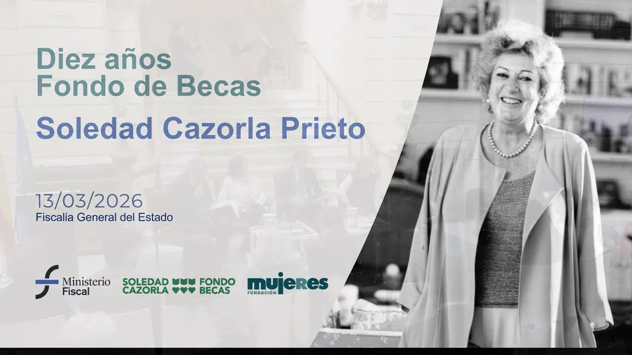 Acto X Aniversario Fondo de Becas Soledad Cazorla