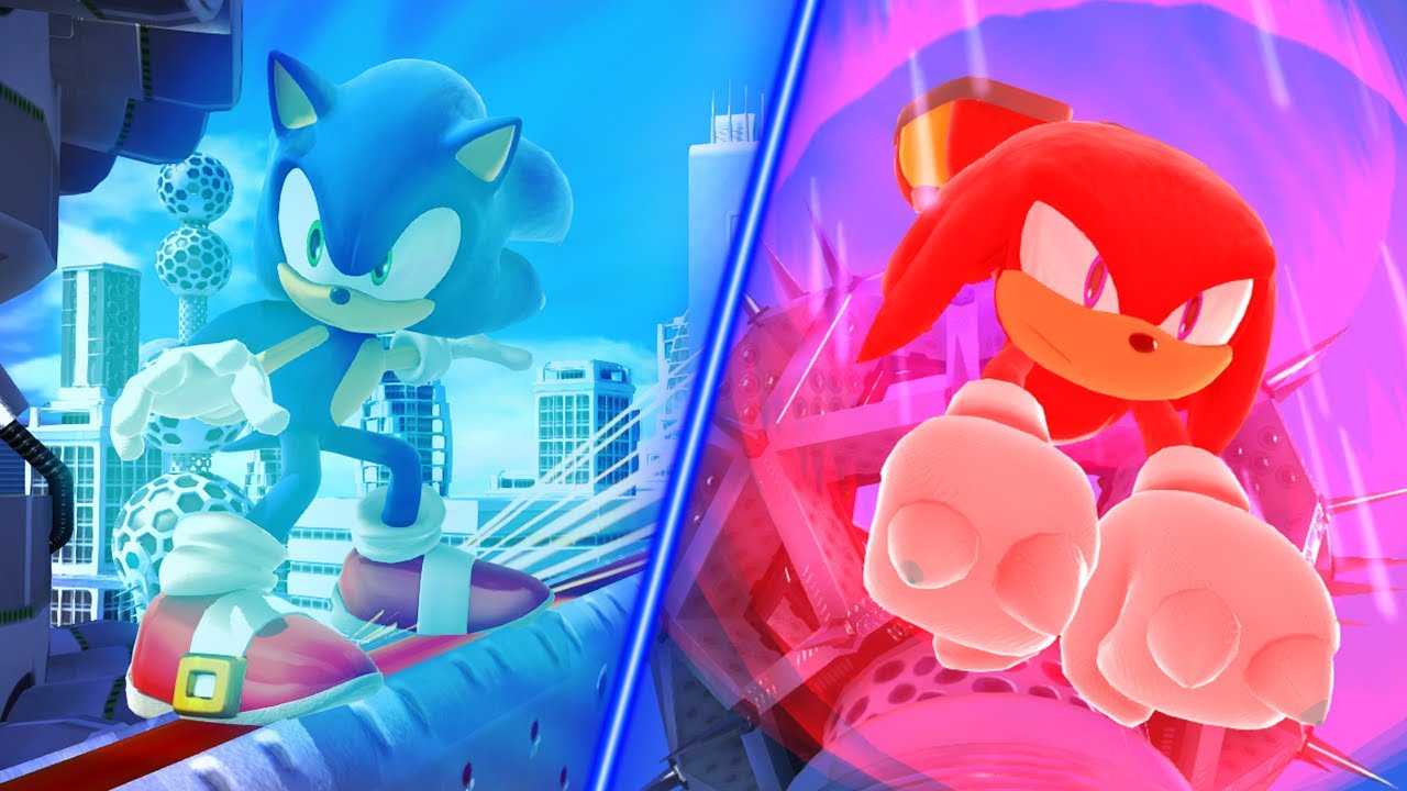 Sonic Forces: Sonic and Knuckles in Null Space!