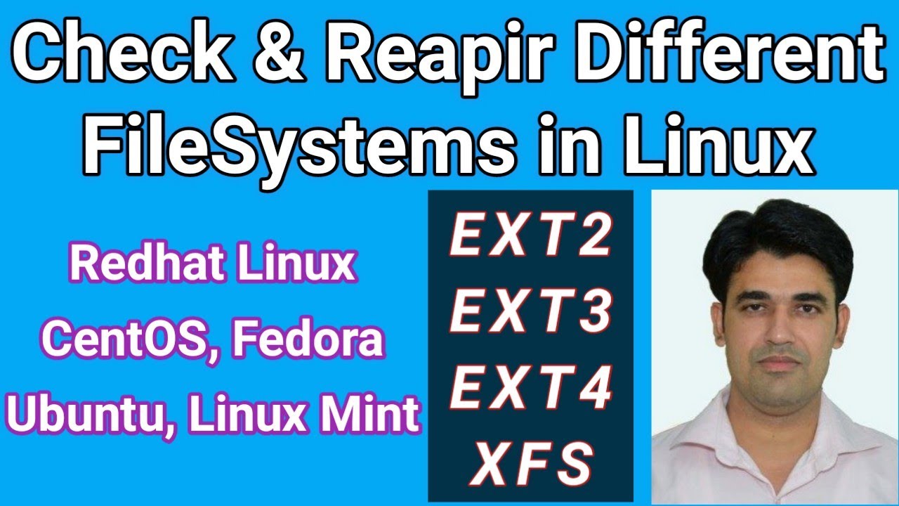 Проверка и восстановление различных файловых систем в Linux | Восстановление Ext2, Ext3, Ext4, XF...
