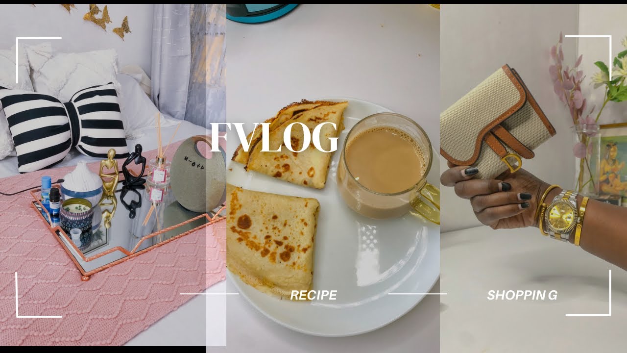 VLOG :.Unboxing champagne glasses, bracelets, wallets etc , cooking,reset