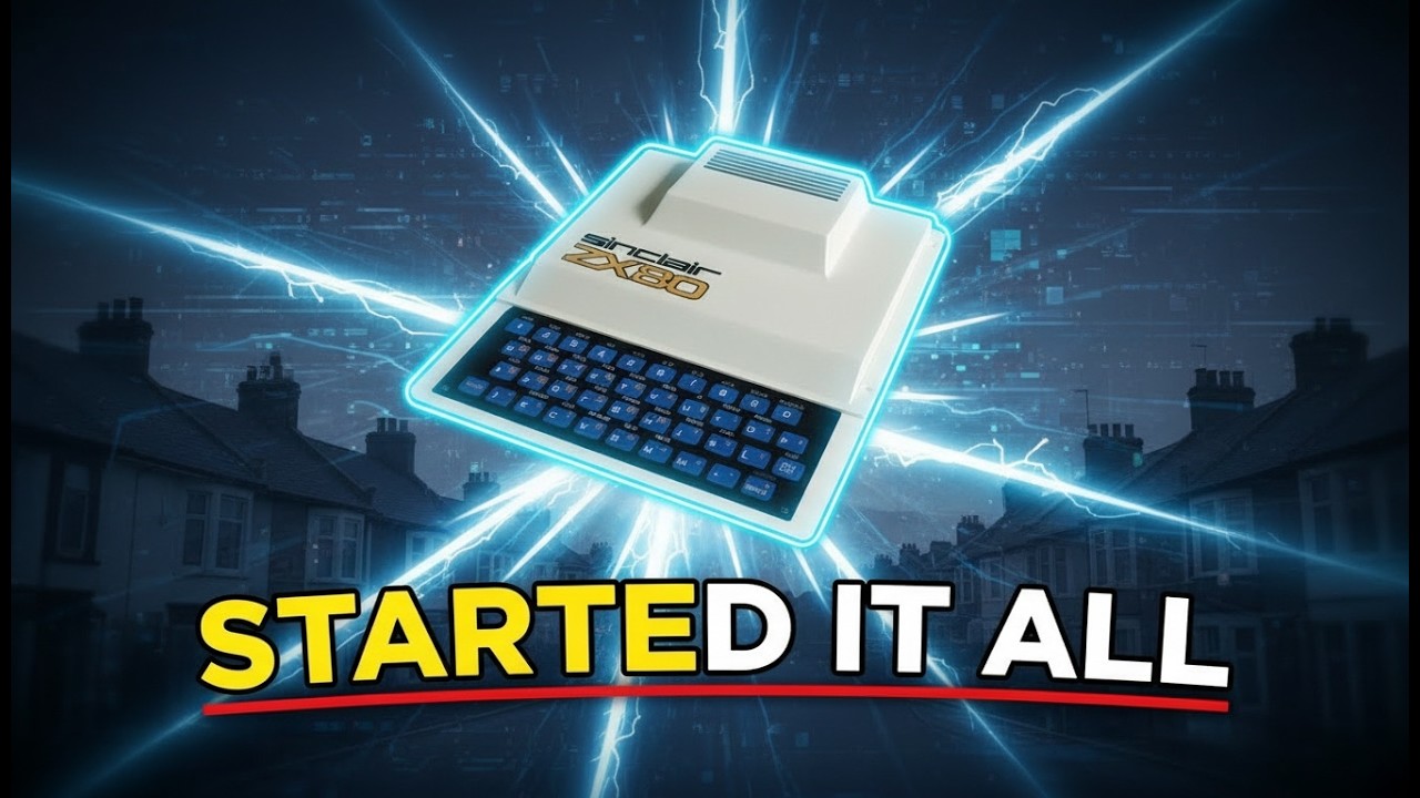 Sinclair ZX80 – компьютер за 99 фунтов стерлингов, положивший начало революции домашних компьютер...