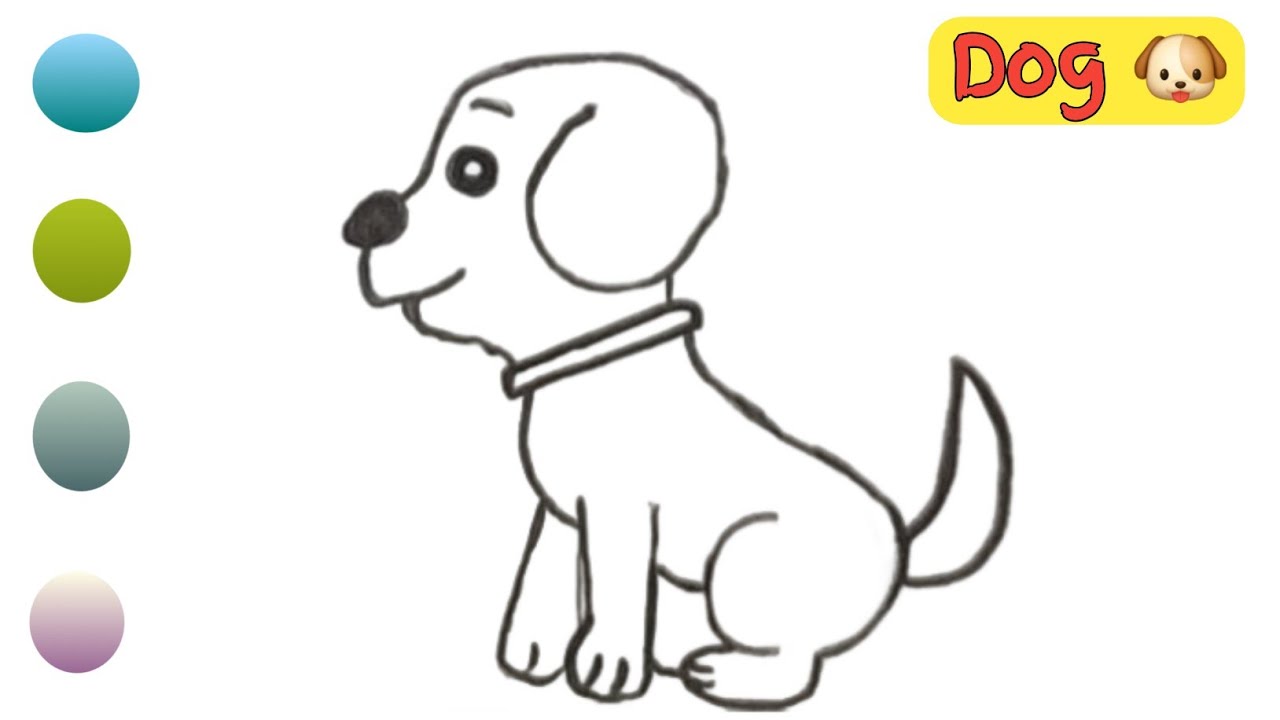  Puppy Drawing 🐶 |Easy Puppy Drawing Step by Step
