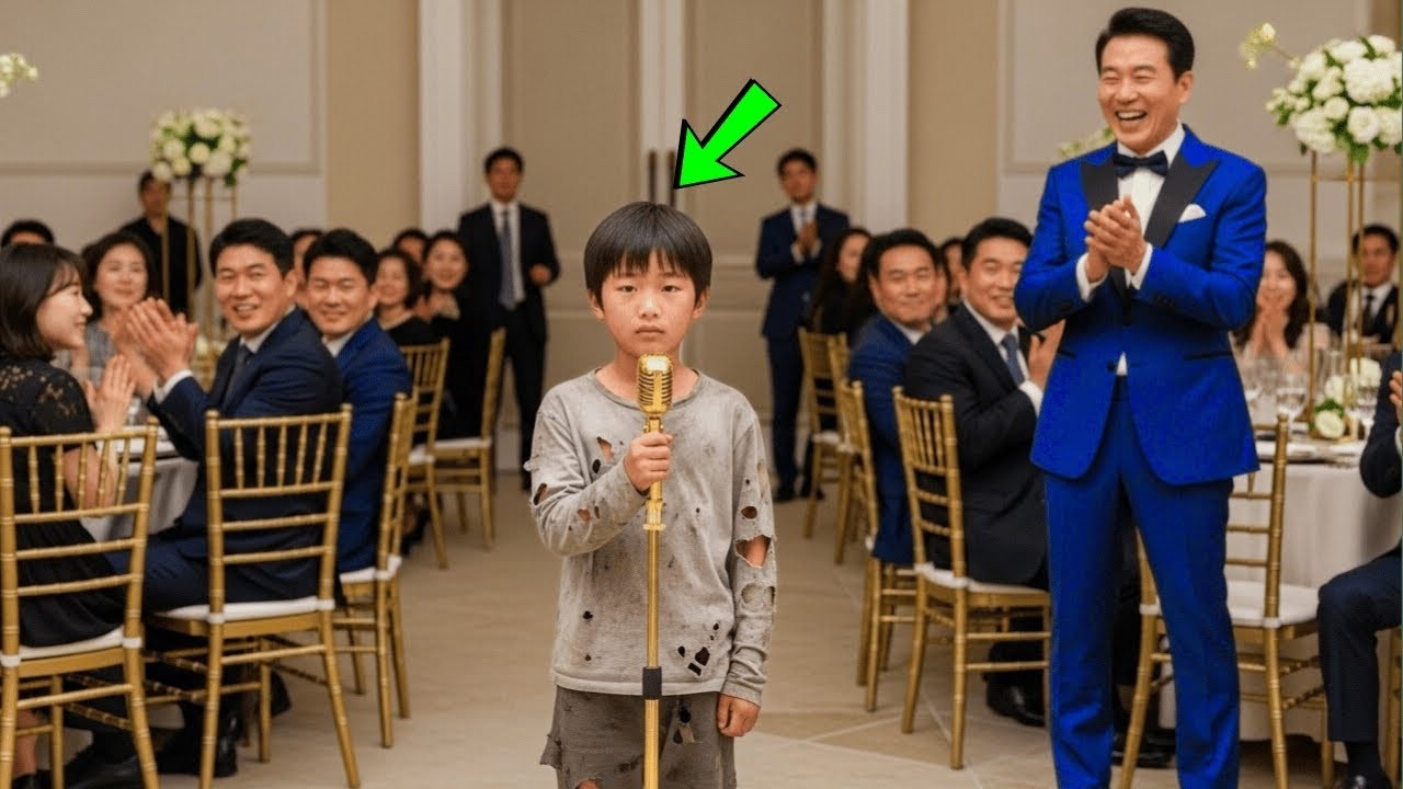 백만장자는 노숙자에게 노래를 강요하며 웃음거리를 만들려 했다  그러나 그의 노래 실력은 모두를 전율하게 만들었다